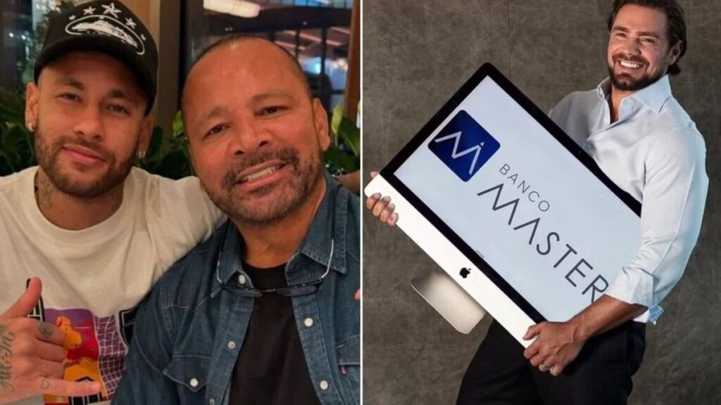 ‘Demanda do Neymar’: conversas entre pai do camisa 10 do Santos e Vorcaro revelam cobranças por recursos do Banco Master